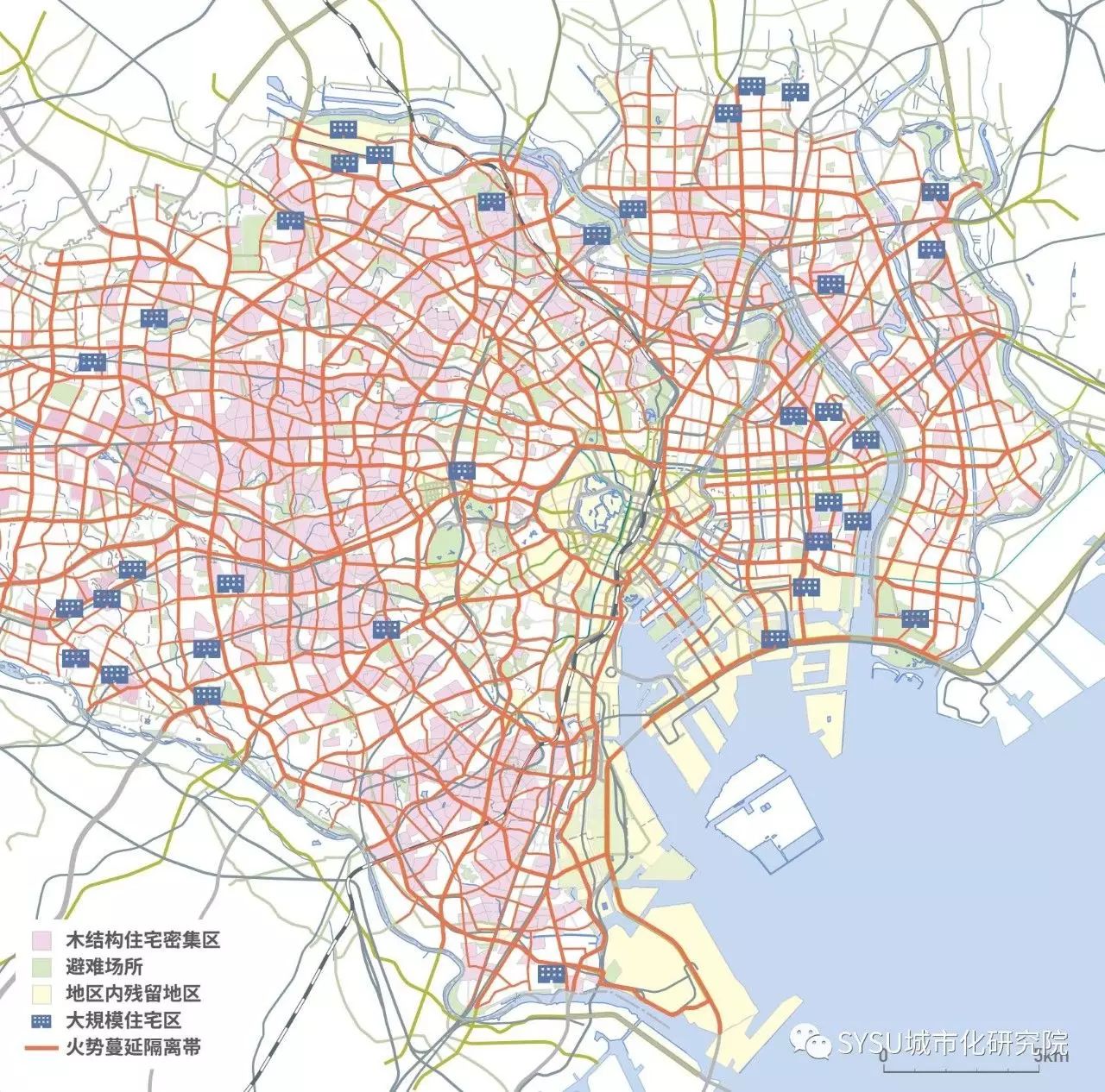中国人口分布_东京人口分布